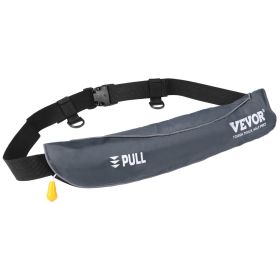 VEVOR Manual Inflatable Belt Pack for Adults, 105N Buoyancy, Over 80 Pounds and Up to 59 in Waist Adjustable