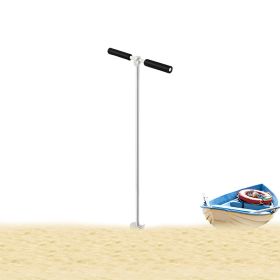 Screw Anchor with Removable Handle for Pontoon Kayak