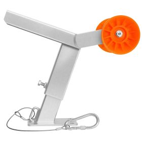 VEVOR Boat Trailer Winch Stand with Roller, Adjustable Height 14.3-21.6 Inches